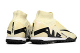 Chuteira Society Nike Air Zoom Mercurial Superfly 9 Elite Tf Bege e Preta Mad Ready - Pack