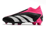 Chuteira Campo Adidas Predator Accuracy Rosa e - Preto
