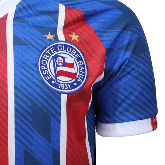 Camisa Bahia Away 22/23 - Torcedor Esquadrão Azul e Vermelha