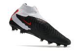 Chuteira Campo Nike Phantom Gx Elite Fusion Pack Branca Preta e - Vermelha