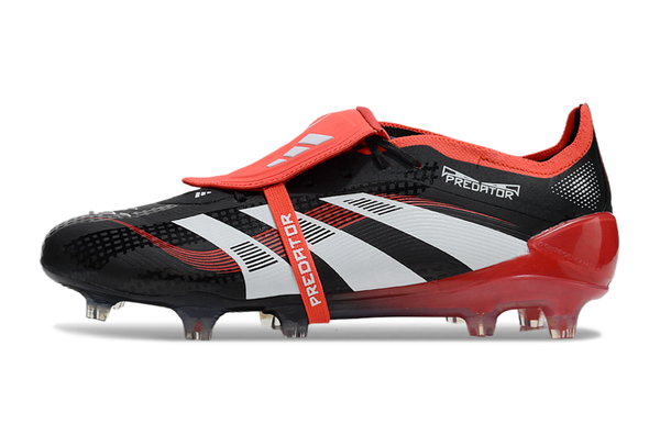 Chuteira Campo Adidas Predator Ft 30 Elite Fg Preta e Vermelha - 1