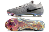 Chuteira Campo Nike Phantom Gx 2 Elite Fg Prata Rising Gem - Pack