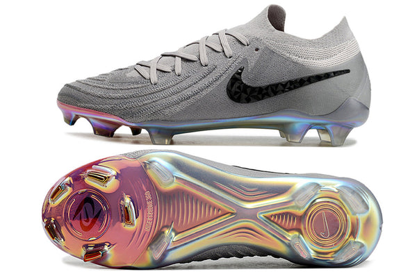 Chuteira Campo Nike Phantom Gx 2 Elite Fg Prata Rising Gem - Pack