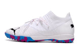 Chuteira Society Puma Future Z 1 3 Branca e Azul
