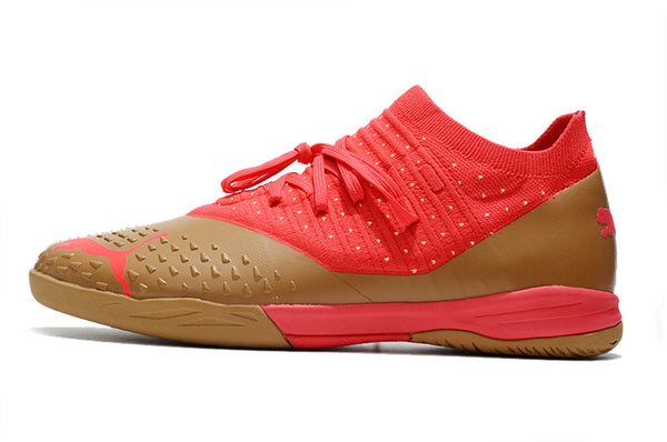 Chuteira Futsal Puma Future Z 1 4 Neymar Jr Dream Chaser - Dourada