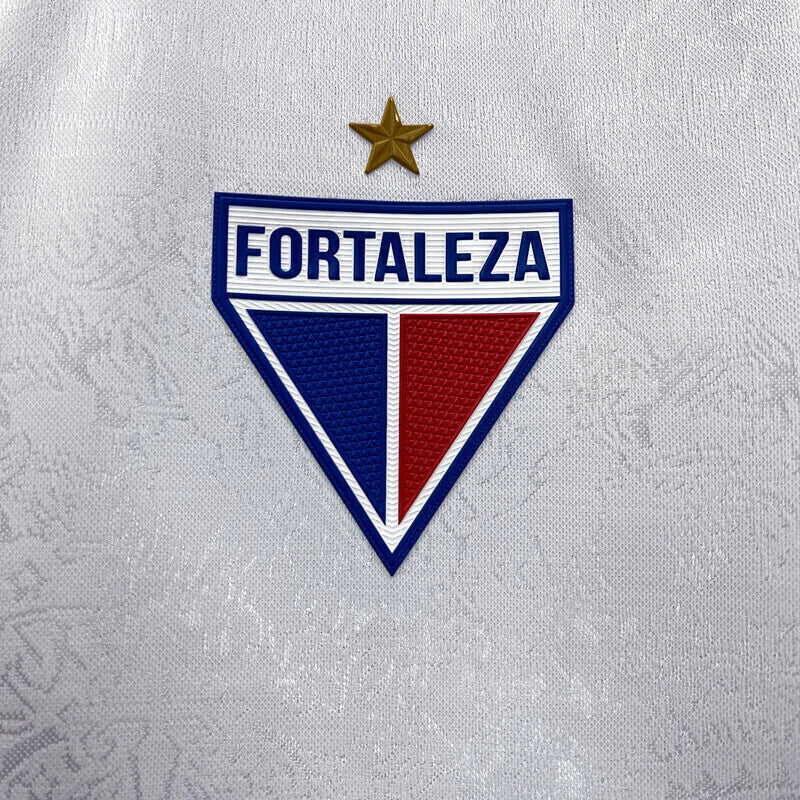 Camisa Fortaleza Away 24/25 - Torcedor Branca