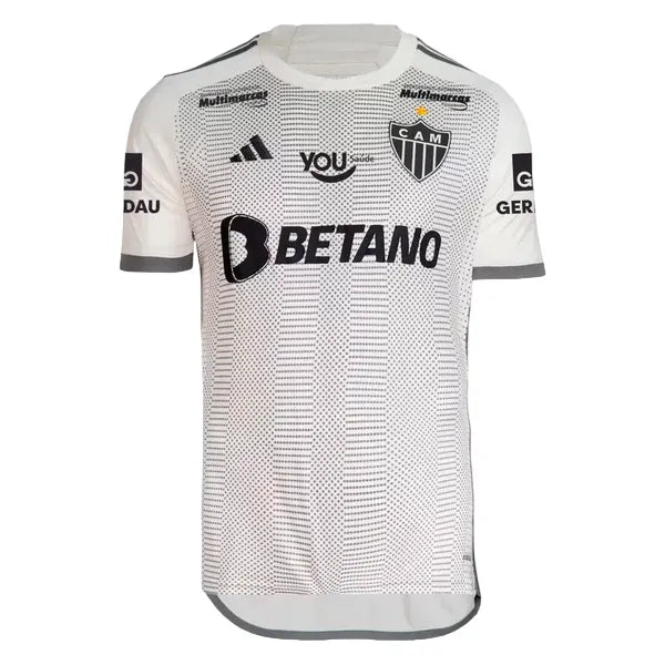 Camisa Atletico Mineiro Away 24/25 - Torcedor Branca Patrocinio