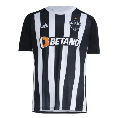 Camisa Atletico Mineiro Home 24/25 - Torcedor Preta e Branca