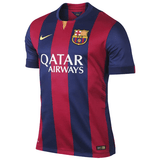 Camisa Barcelona Home 14/15 - Retro Azul e Vermelha