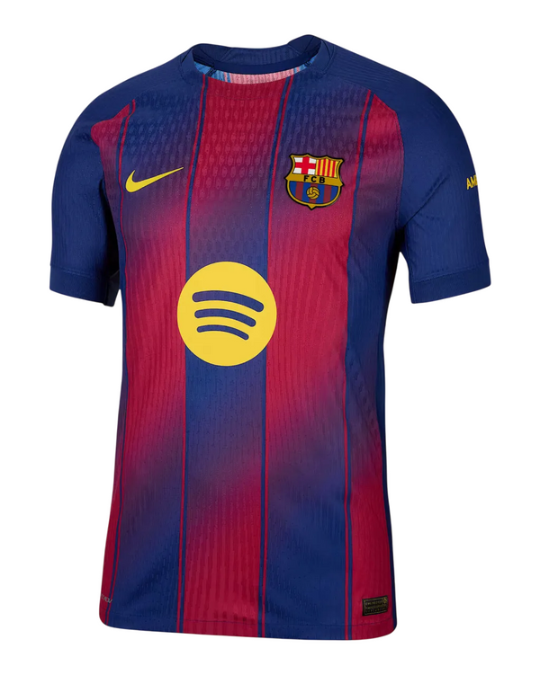 Camisa Barcelona Home 25/26 - Jogador Azul e Vermelha