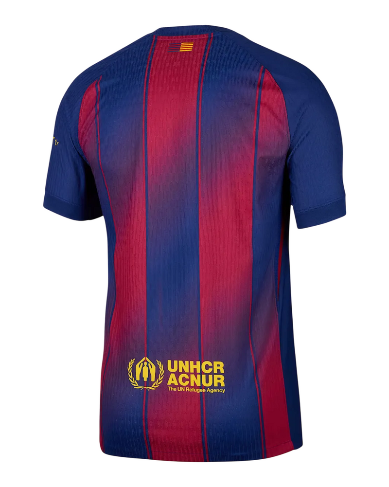 Camisa Barcelona Home 25/26 - Jogador Azul e Vermelha