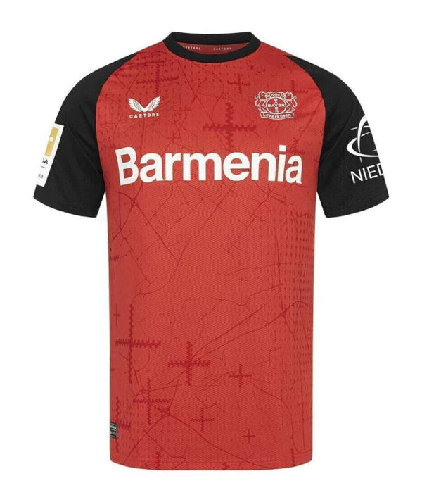 Camisa Bayer Leverkusen Home 24/25 - Torcedor Vermelha