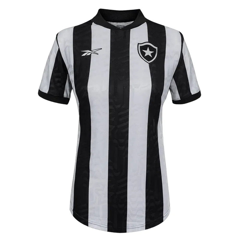Camisa Botafogo Home 23/24 - Feminina Preta e Branca Lancamento