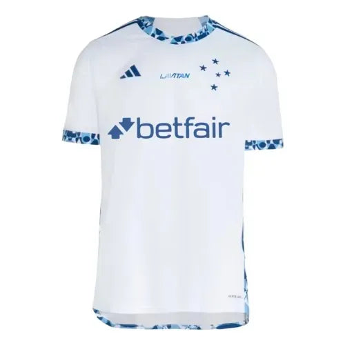 Camisa Cruzeiro Away 24/25 - Torcedor Branca Patrocinio