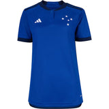 Camisa Cruzeiro Home 23/24 - Feminina Azul