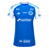 Camisa Cruzeiro Feminina Home 25/26 - Azul C Patrocinio