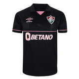 Camisa Fluminense Goleiro 23/24 - Torcedor Preta e Rosa
