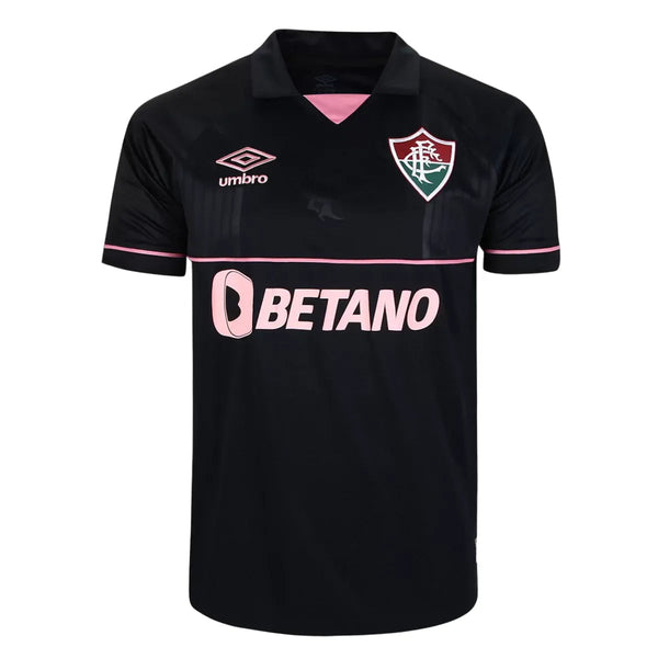 Camisa Fluminense Goleiro 23/24 - Torcedor Preta e Rosa