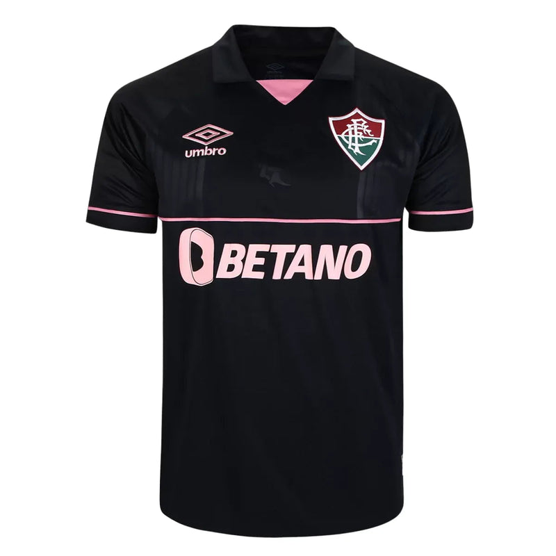 Camisa Fluminense Goleiro 23/24 - Torcedor Preta e Rosa