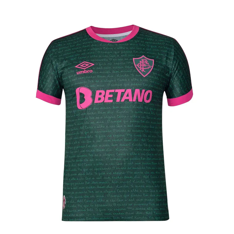Camisa Fluminense Third 23/24 - Torcedor Verde e Rosa
