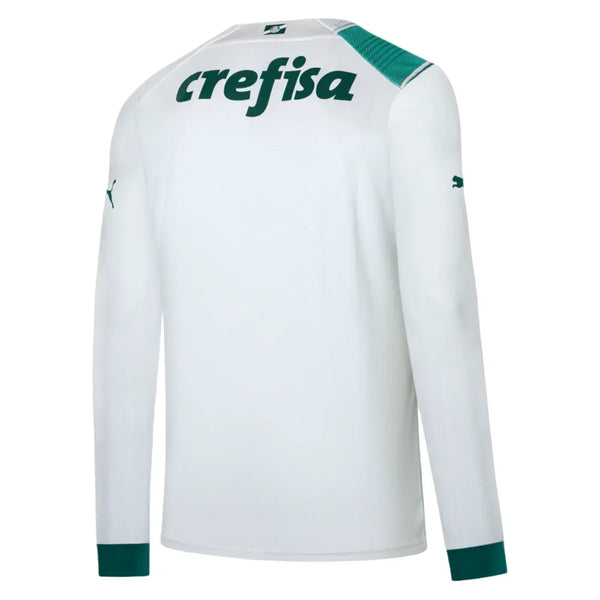 Camisa Palmeiras Away 23/24 Manga Longa - Torcedor Branca