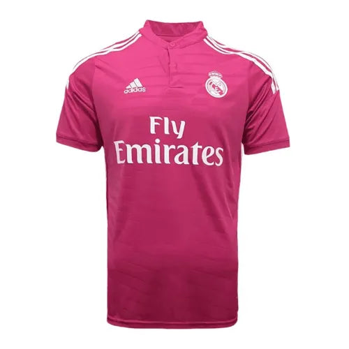 Camisa Real Madrid Away 14/15 - Retro Rosa