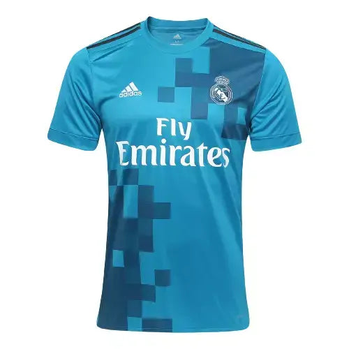 Camisa Real Madrid Third 17/18 - Retro Azul