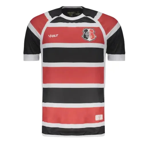 Camisa Santa Cruz Home 25/26 - Torcedor Preta e Vermelha
