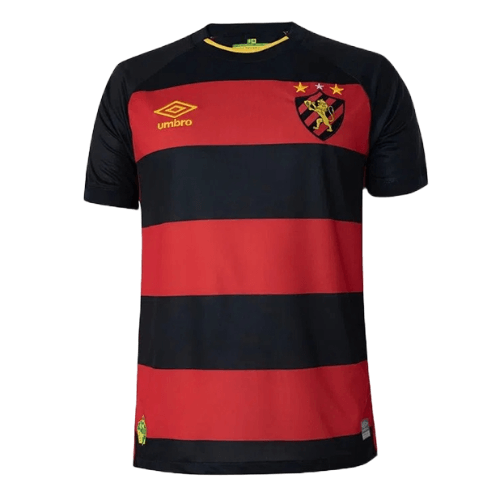 Camisa Sport Recife Home 23/24 - Torcedor Vermelha e Preta