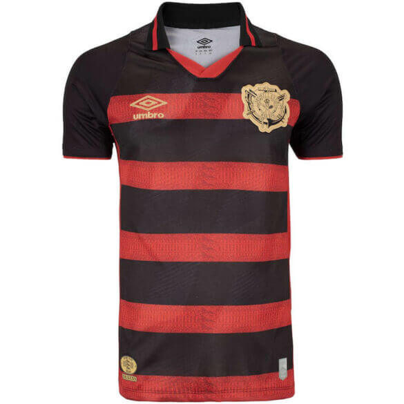Camisa Sport Recife Home 24/25 - Torcedor Vermelha e Preta