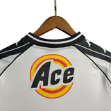 Camisa Vasco da Gama Away 2000 Retro Kappa Branca e Preta - Torcedor
