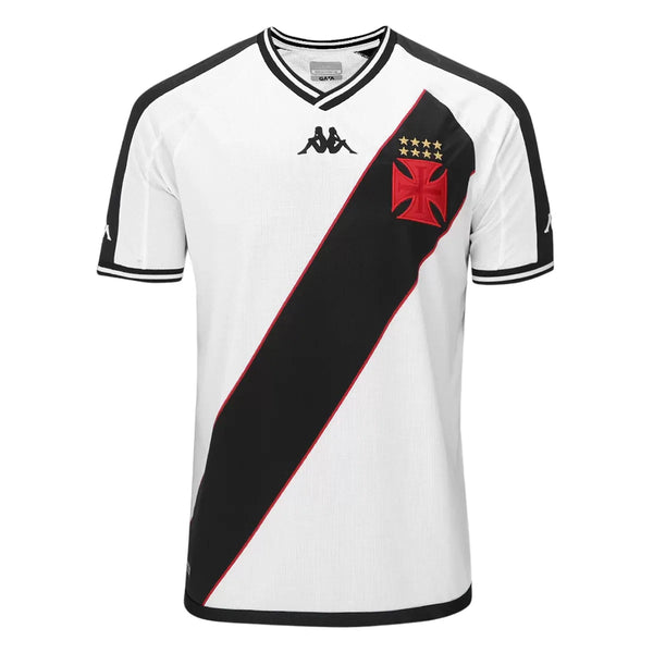 Camisa Vasco da Gama Away 24/25 - Torcedor Branca e Preta