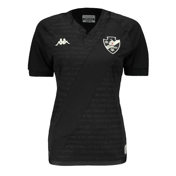 Camisa Vasco Goleiro Iii 24/25 - Feminina Preta