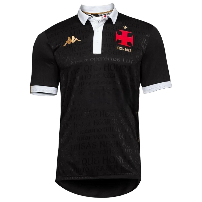 Camisa Vasco da Gama Third 23/24 - Torcedor Preta