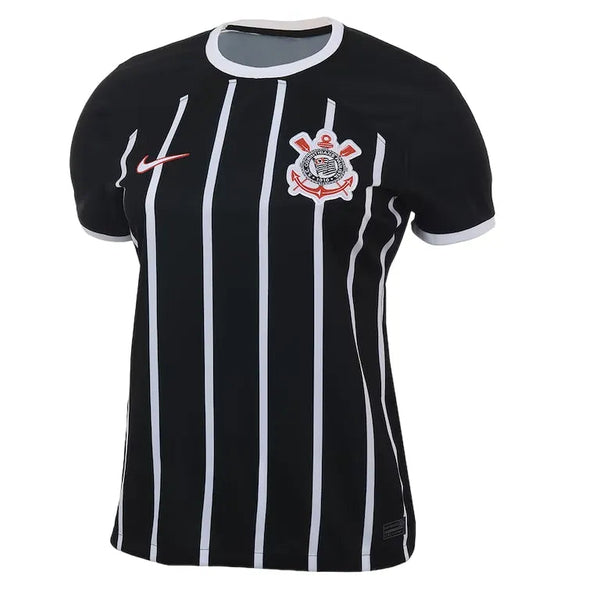 Camisa Corinthians Away 22/23 - Torcedor Nike Feminina Preta