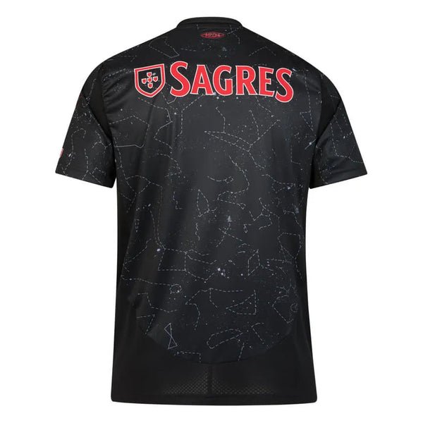 Camisa Benfica Away 24/25 - Torcedor Preta