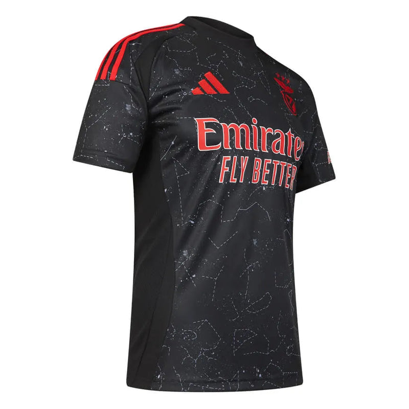 Camisa Benfica Away 24/25 - Torcedor Preta
