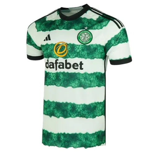 Camisa Celtic Home 23/24 Verde e - Torcedor Branca