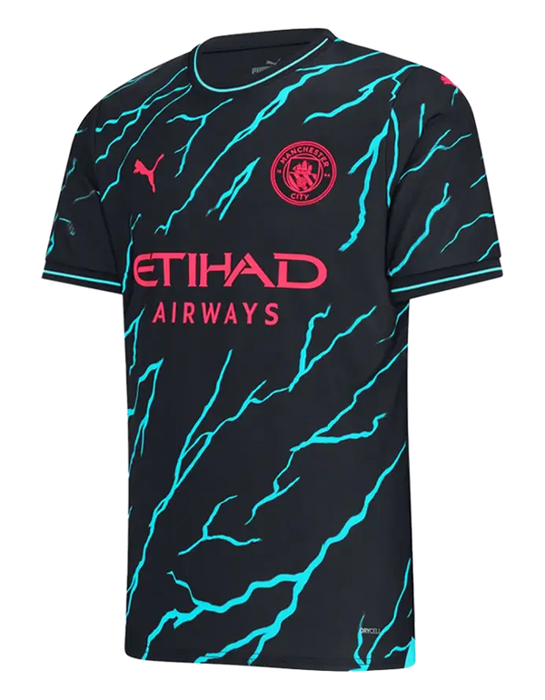 Camisa Manchester City Third 23/24 - Torcedor Azul