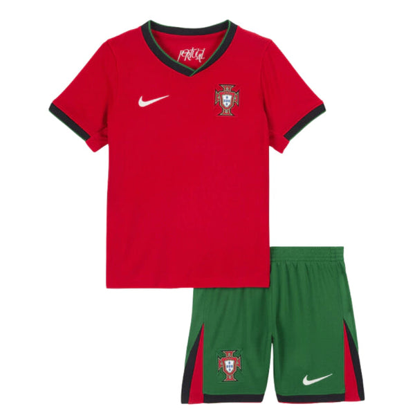 Conjunto Infantil Portugal I 2024 Vermelho