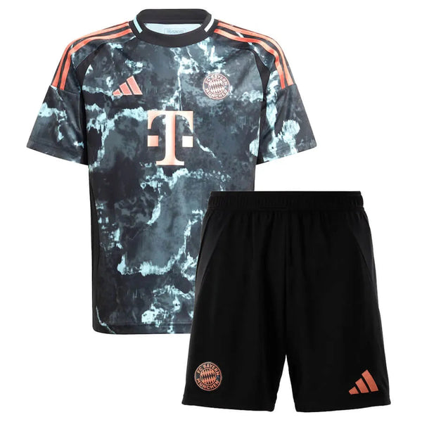 Conjunto Infantil Bayern de Munique I 23/24 - Branco e Vermelho