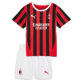 Conjunto Infantil Milan I 23/24 - Vermelho