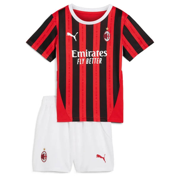 Conjunto Infantil Milan I 23/24 - Vermelho