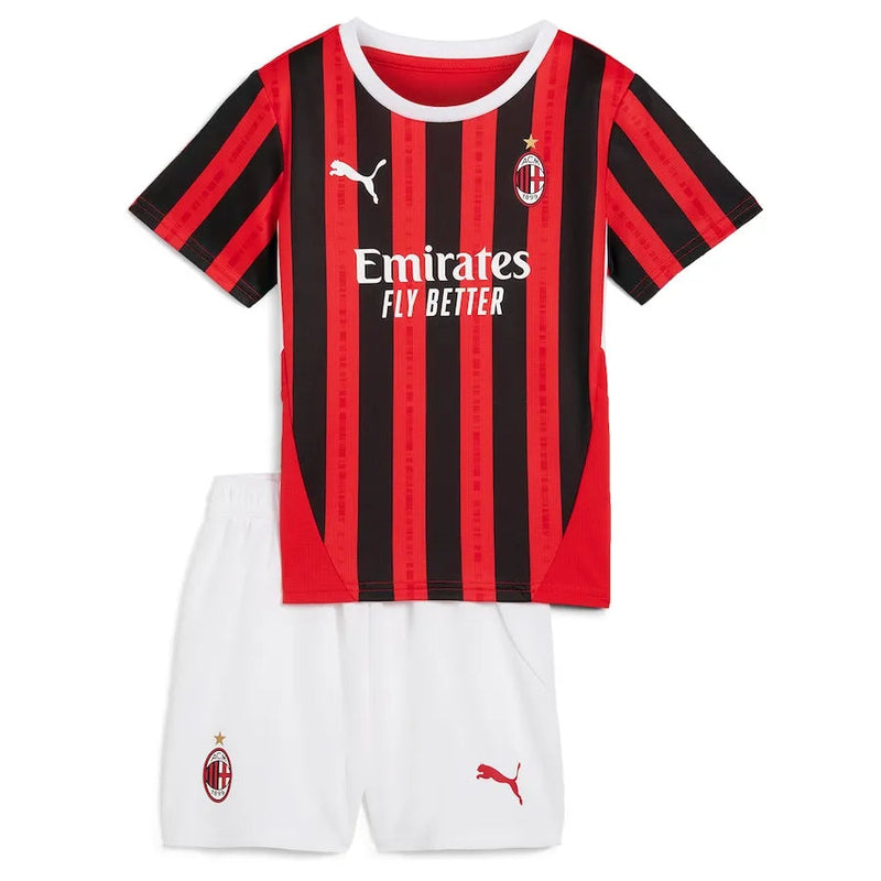 Conjunto Infantil Milan I 23/24 - Vermelho