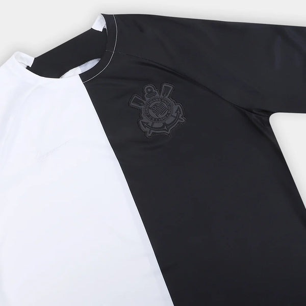 Camisa Corinthians Pre Jogo 23/24 - Torcedor Preta e Branca