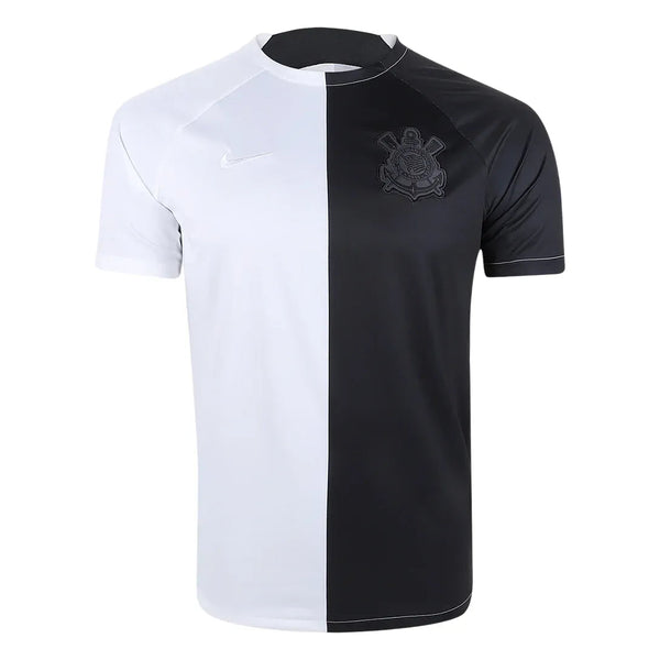 Camisa Corinthians Pre Jogo 23/24 - Torcedor Preta e Branca