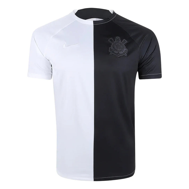 Camisa Corinthians Pre Jogo 23/24 - Torcedor Preta e Branca