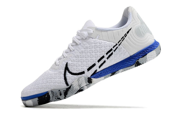 Chuteira Futsal Nike React Gato Branca e - Preta