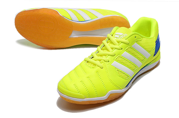 Chuteira Futsal Adidas Top Sala Ic Verde e - Branca
