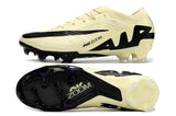 Chuteira Campo Nike Air Zoom Mercurial Vapor 15 Elite Fg Bege e Preta Mad Ready - Pack